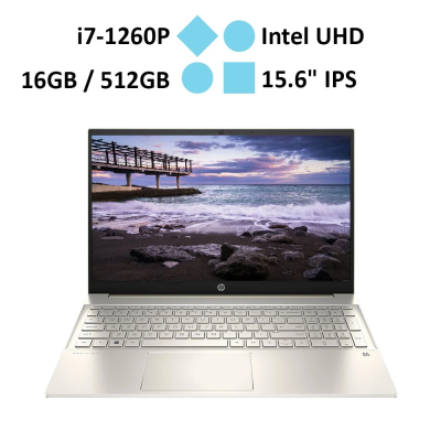 Laptop HP Pavilion 15-eg2088TU (7C0R0PA) (i7-1260P/RAM 16GB/Onboard/512GB SSD/ Windows 11)